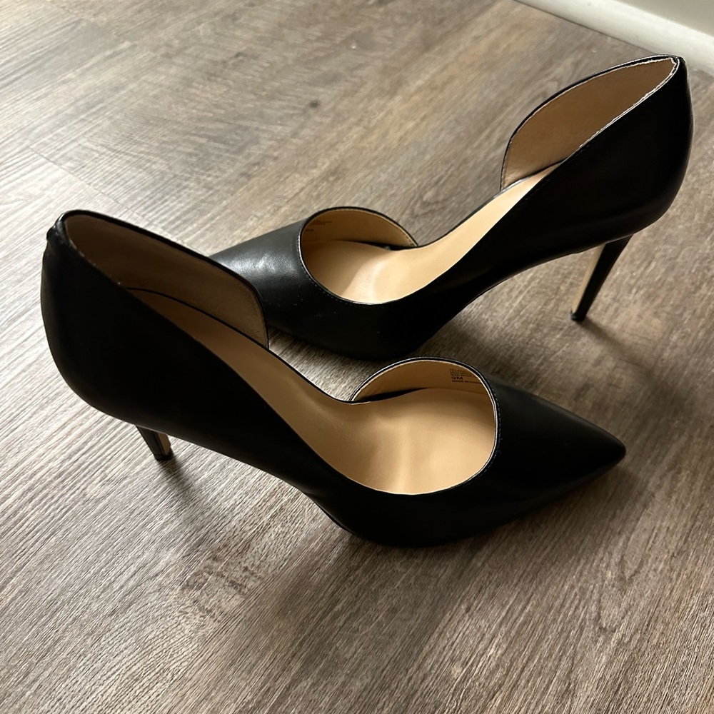 INC International Concepts black stilettos